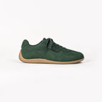 By Shaday Men's Forest Green Suede Trainers