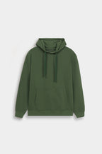 By Shaday Men's Basic Hoodie in Forest Green