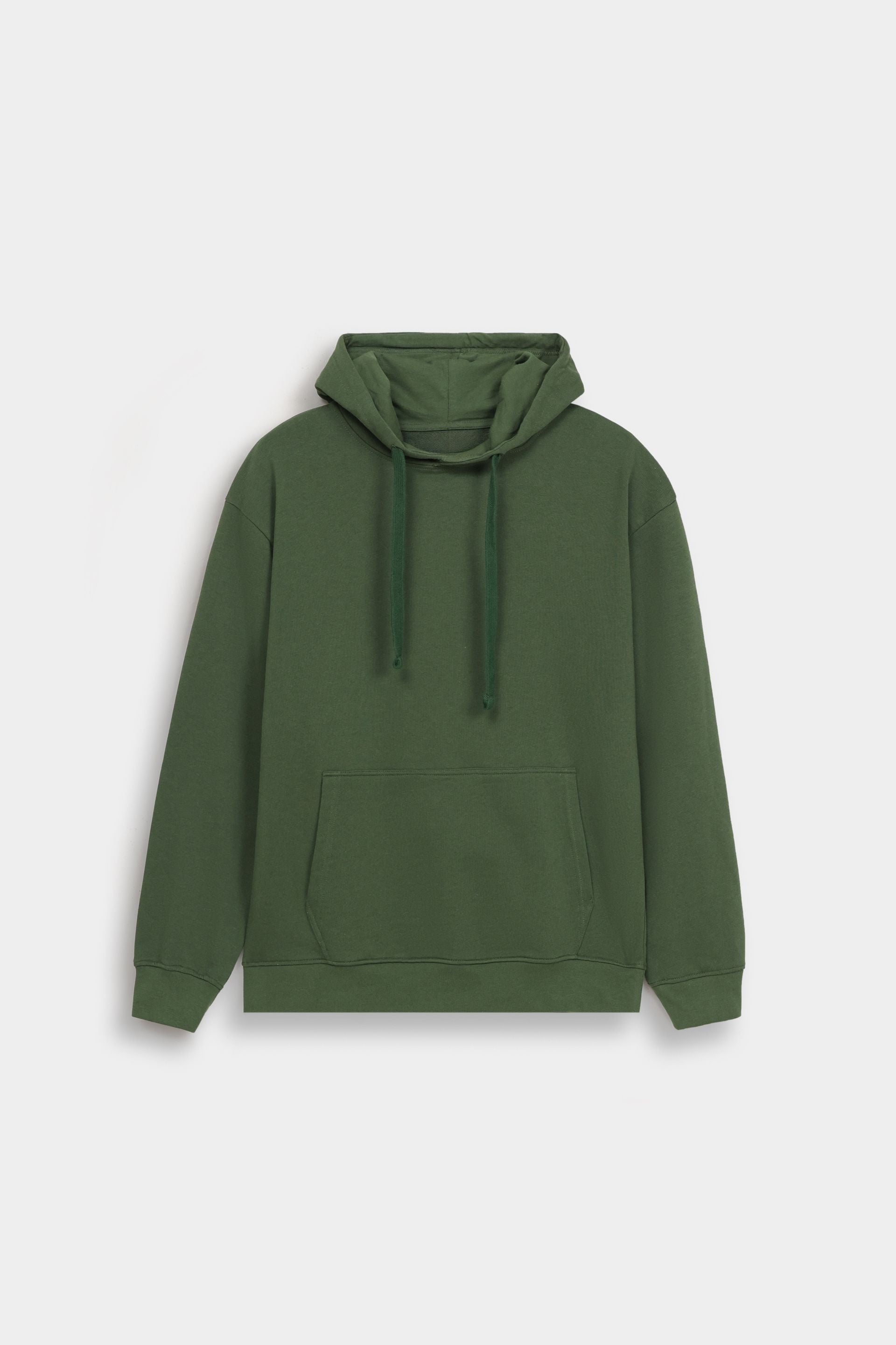 By Shaday Men's Basic Hoodie in Forest Green