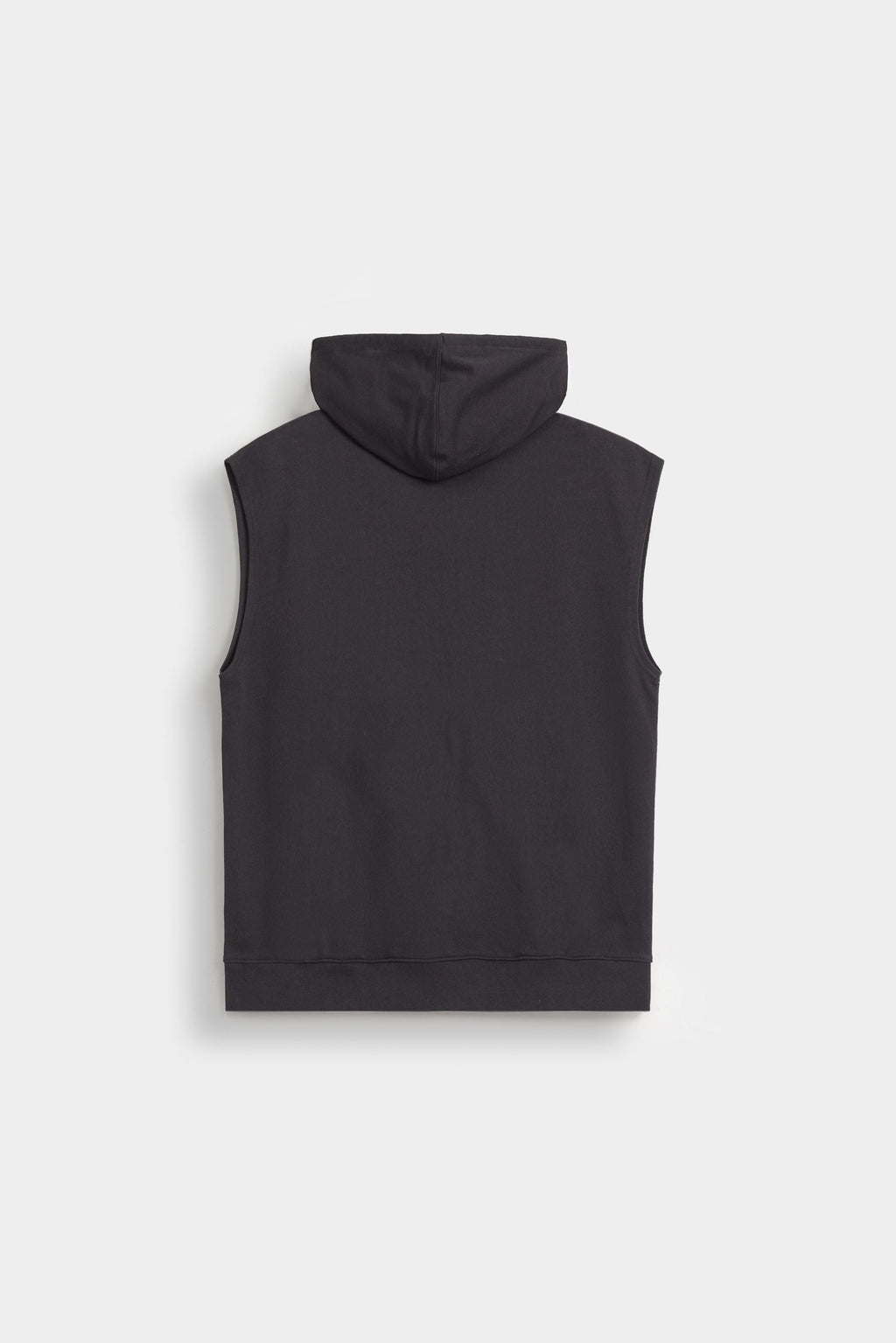 By Shaday Men's Basic Vest Hoodie in Black