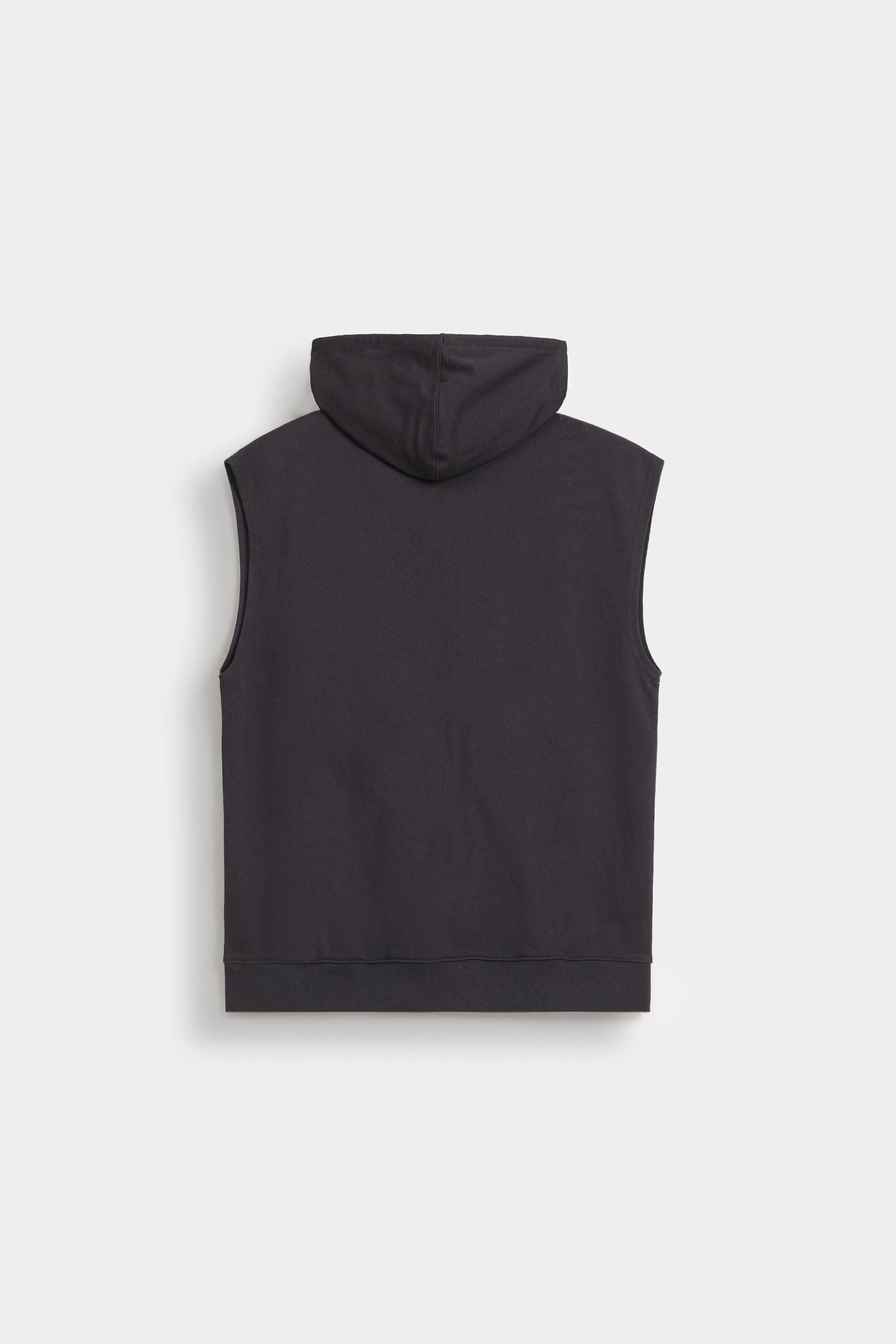 By Shaday Men's Basic Vest Hoodie in Black